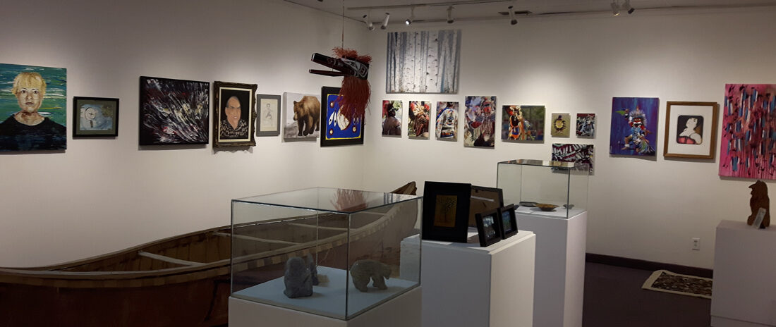 Gallery showing of Algonquin Indigenous art and crafts